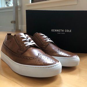 Kenneth Cole Grifyn Mens Leather Brogue 